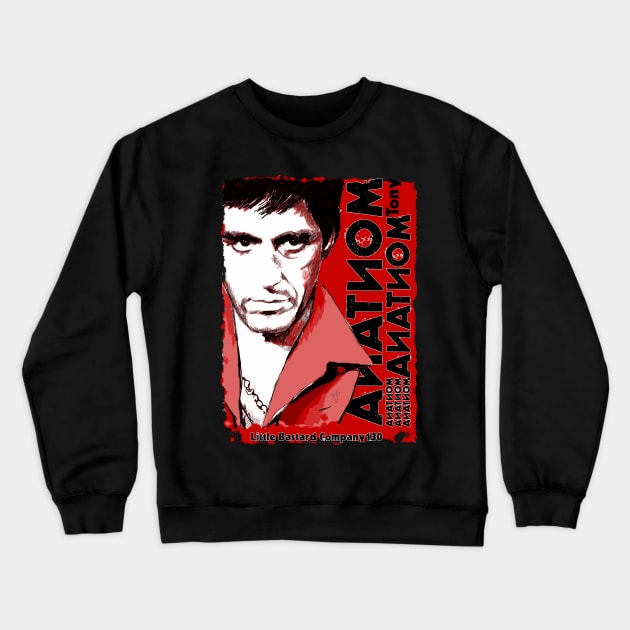 Tony Crewneck Sweatshirt by LittleBastard